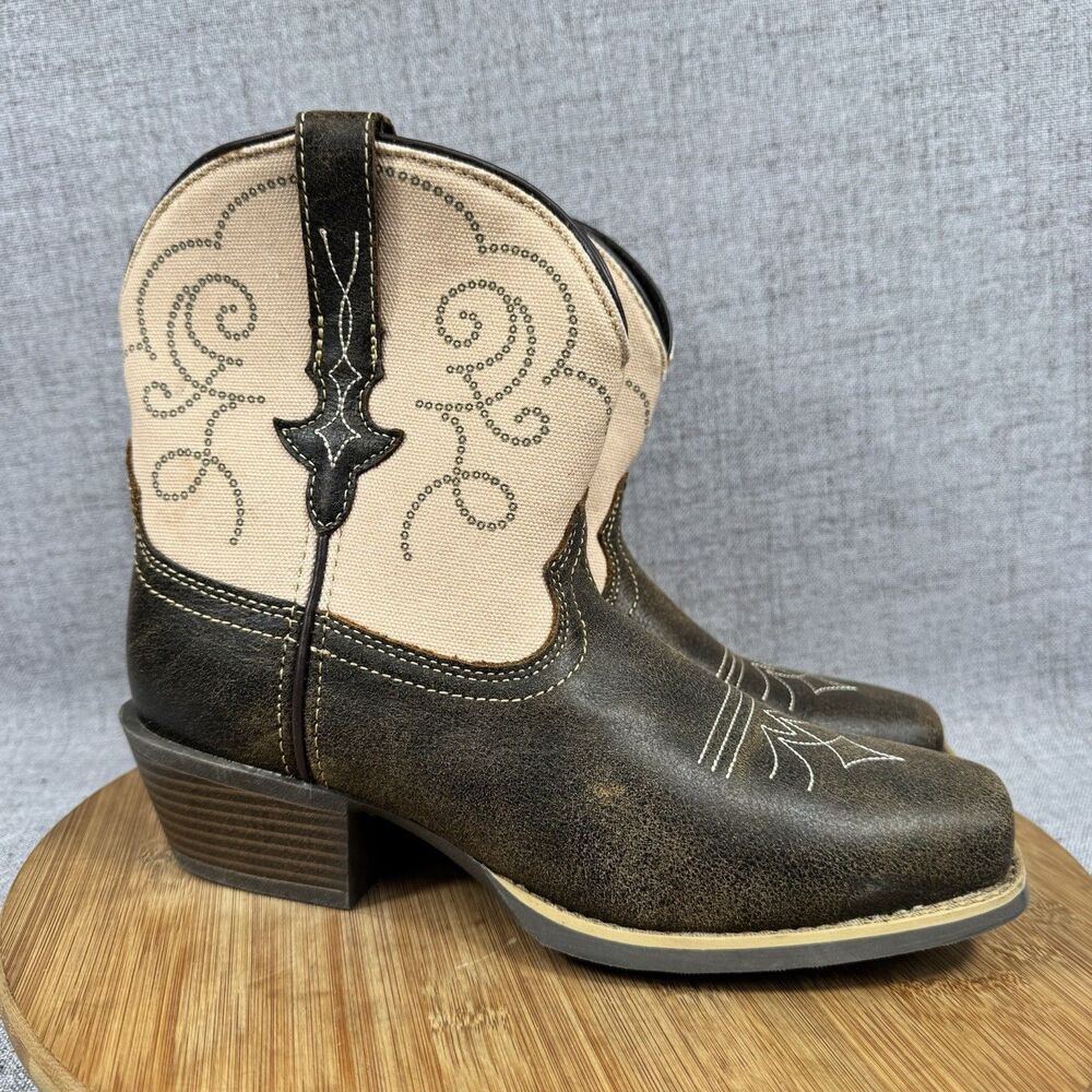 Justin Boots Women's 8.5 B Gypsy Western Cowboy Leather L2949